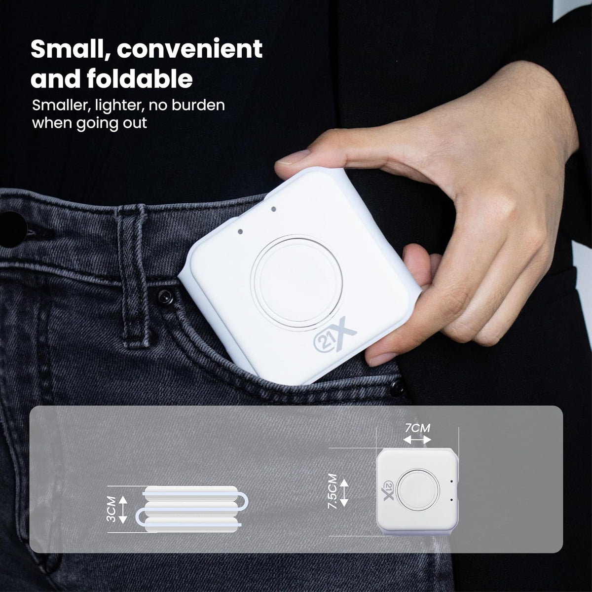 3-in-1 Foldable Magnetic Wireless Charger — Travel Charging Pad