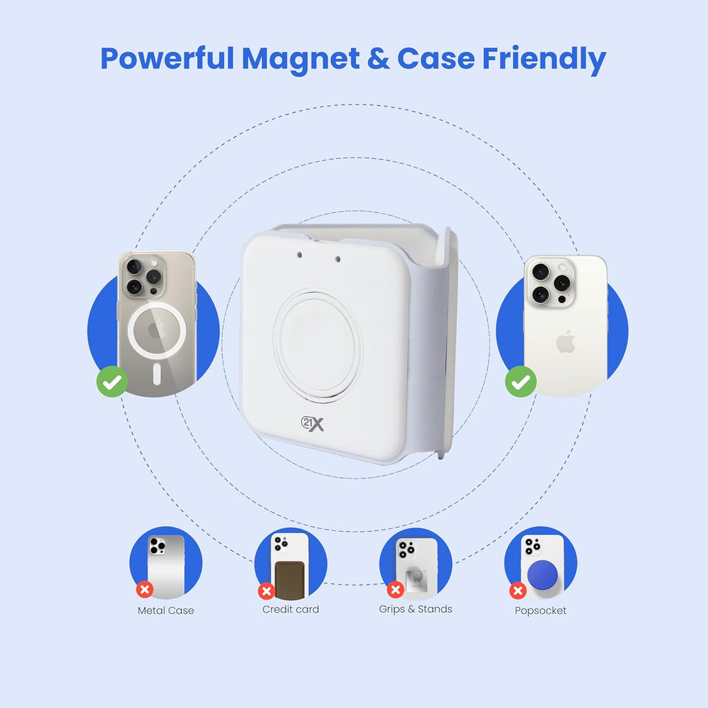 3-in-1 Foldable Magnetic Wireless Charger — Travel Charging Pad