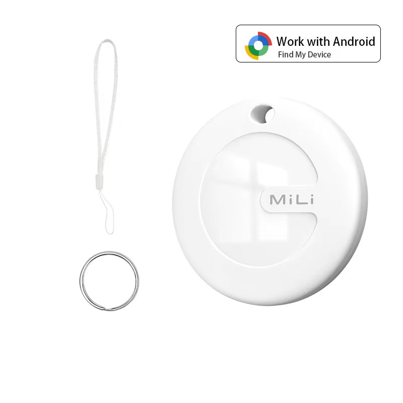 MiLi Bluetooth Item Tracker - Works with Google Find My Device (Android)