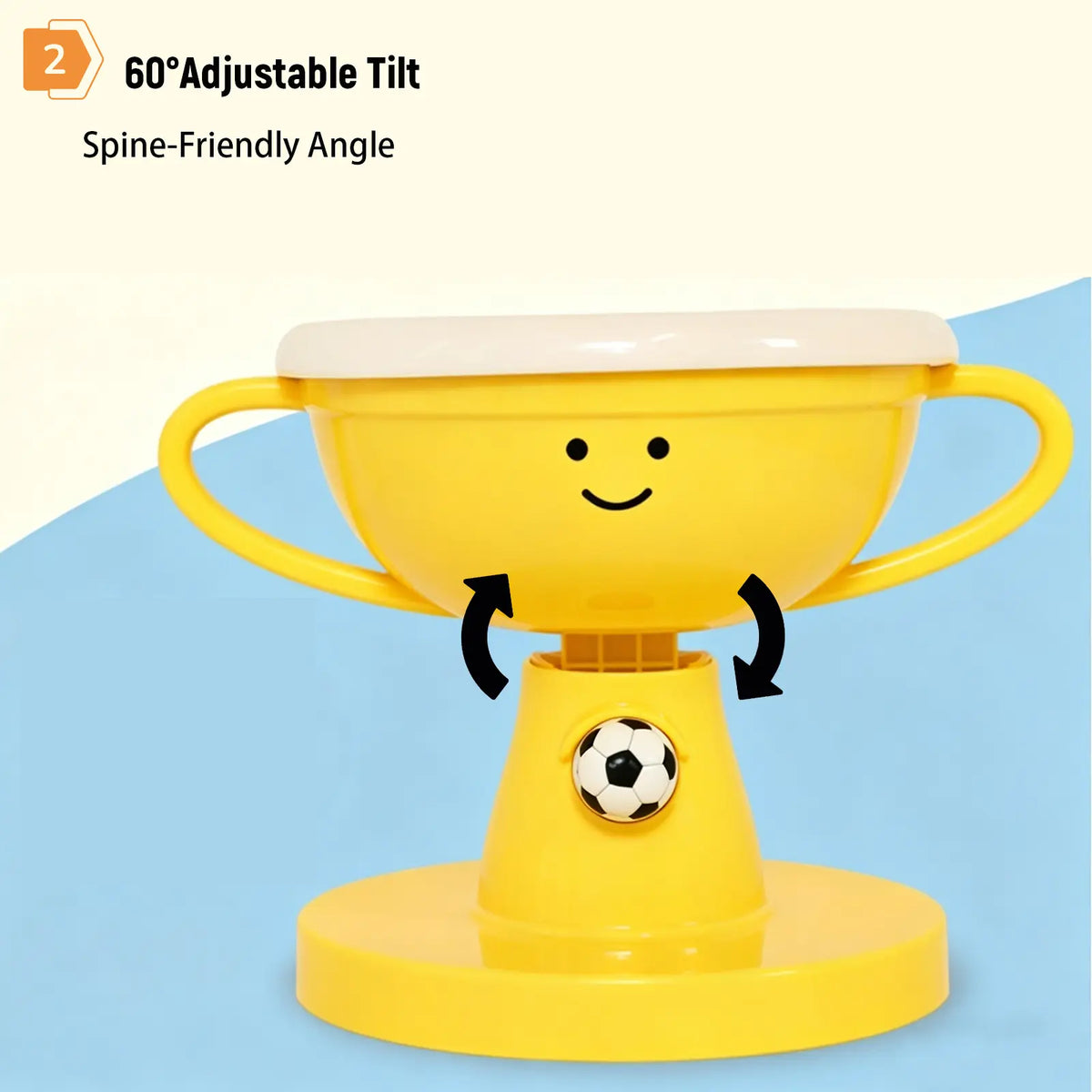 Tilted Raised Pet Food Bowl — Ergonomic, Anti-Slip for Cats & Dogs