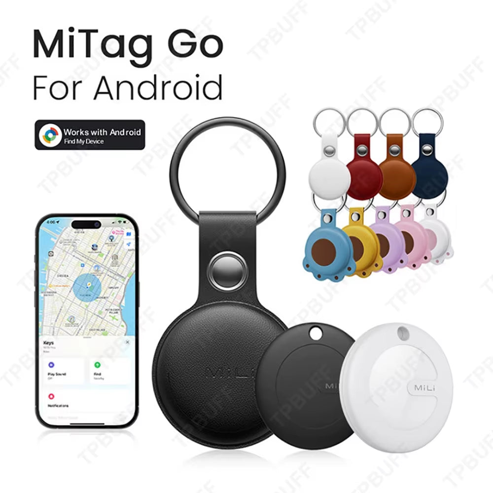 MiLi Bluetooth Item Tracker - Works with Google Find My Device (Android)