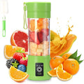 Portable USB Rechargeable Blender, 380ml Personal Juicer Cup with 6 Blades