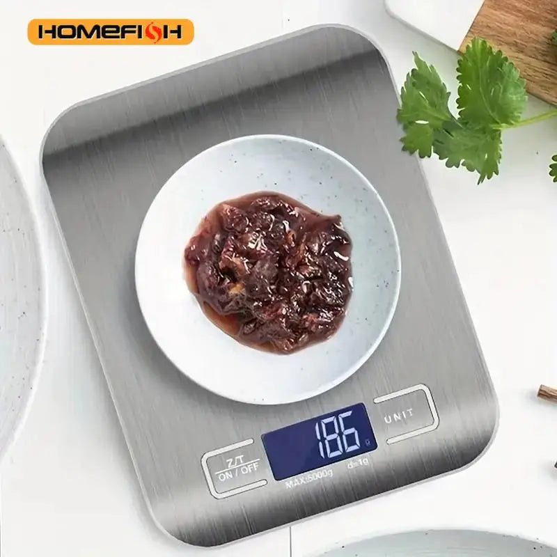 10kg Digital Kitchen Scale with Tare Function, LCD Display