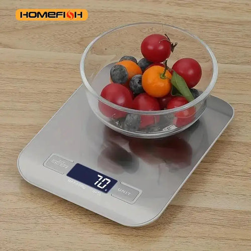 10kg Digital Kitchen Scale with Tare Function, LCD Display