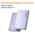 Magnetic Wireless Power Bank - MagSafe Compatible, 15W Fast Charging, 5000/10000mAh