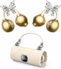 Clip-On Open Ear Earbuds with Detachable Jewelry Charm