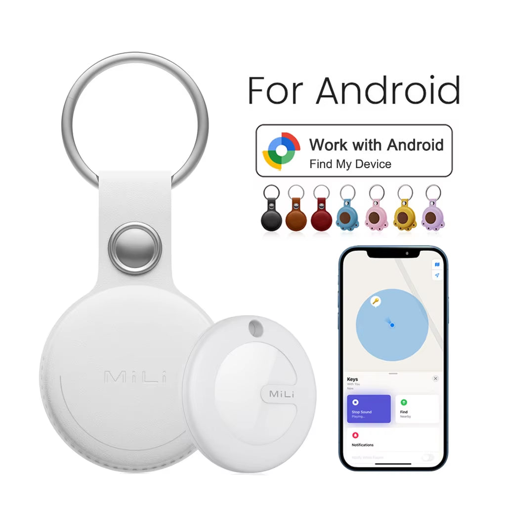 MiLi Bluetooth Item Tracker - Works with Google Find My Device (Android)