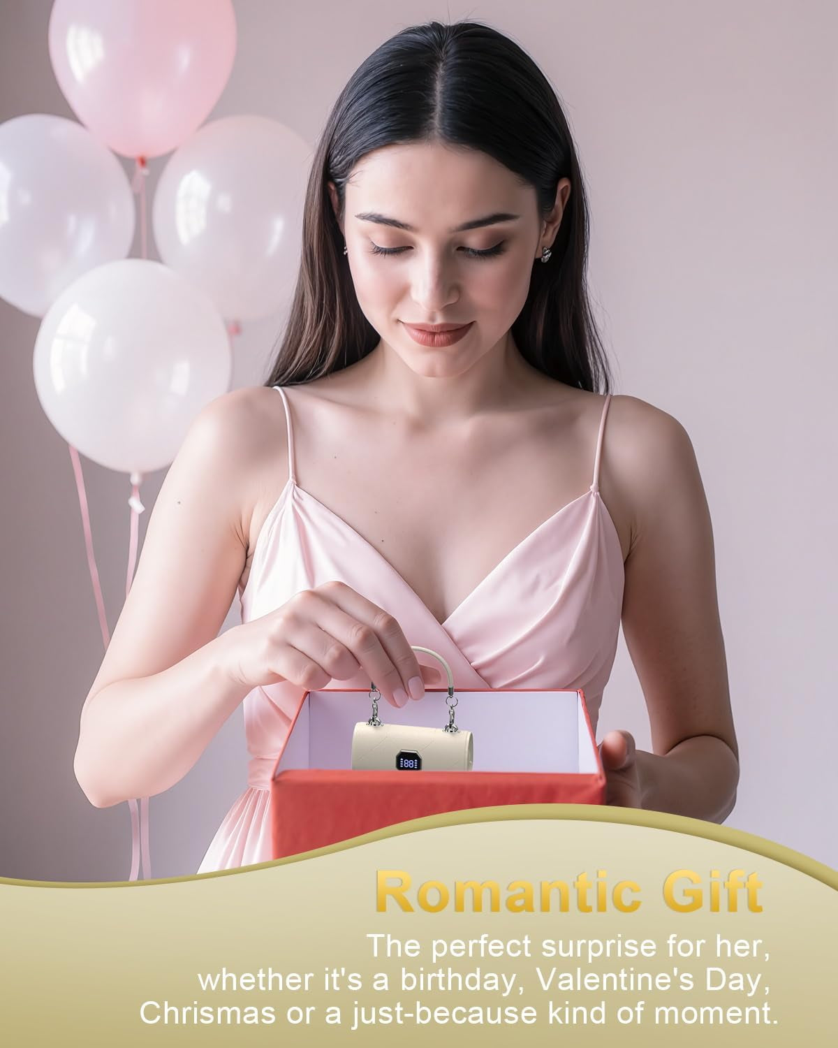 Clip-On Open Ear Earbuds with Detachable Jewelry Charm