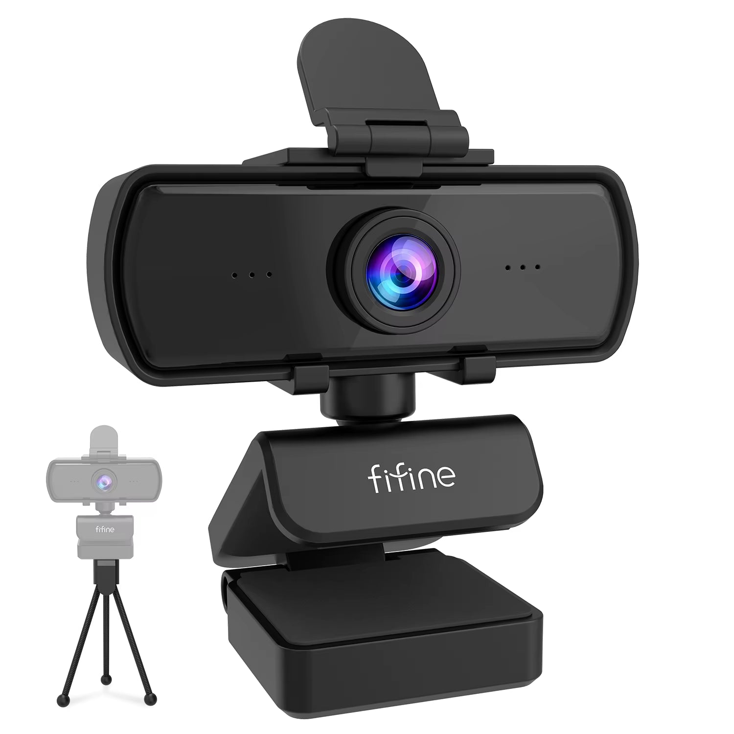 1440P Full HD PC Webcam with Microphone, Tripod, for USB Desktop & Laptop, Live Streaming Webcam for Video Calling - K420