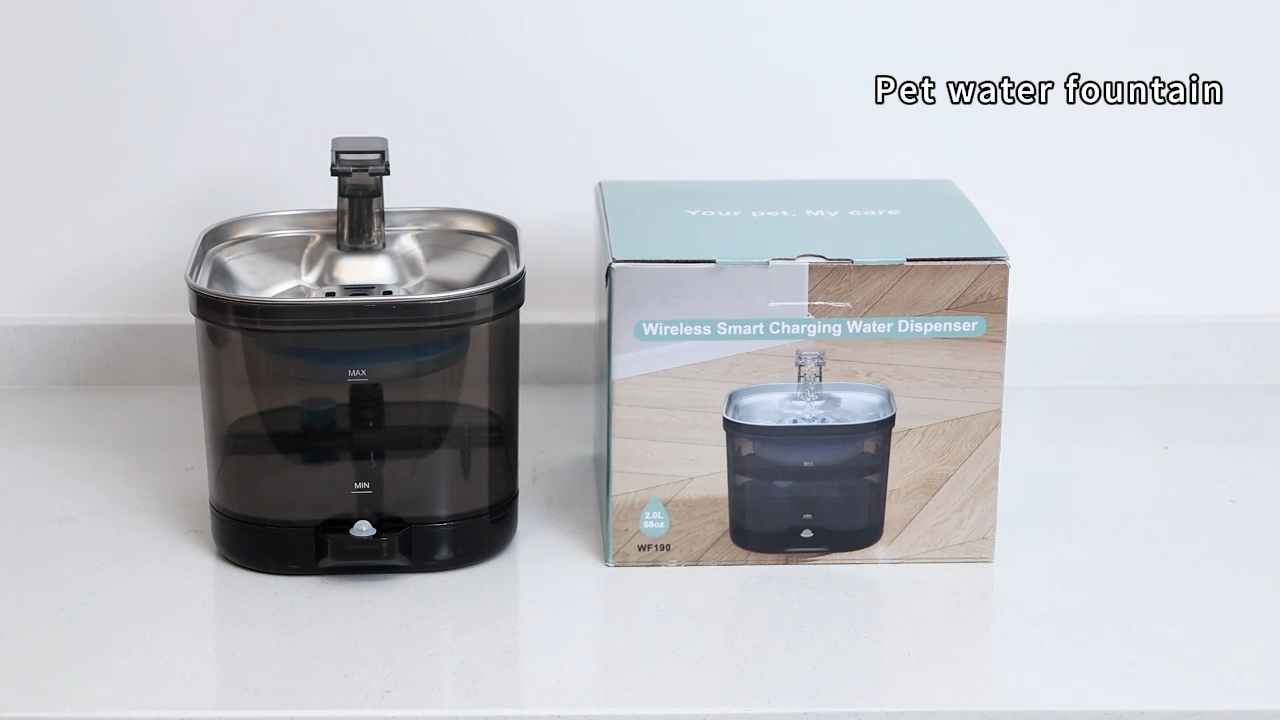 Wireless Automatic Cat Water Fountain 2L