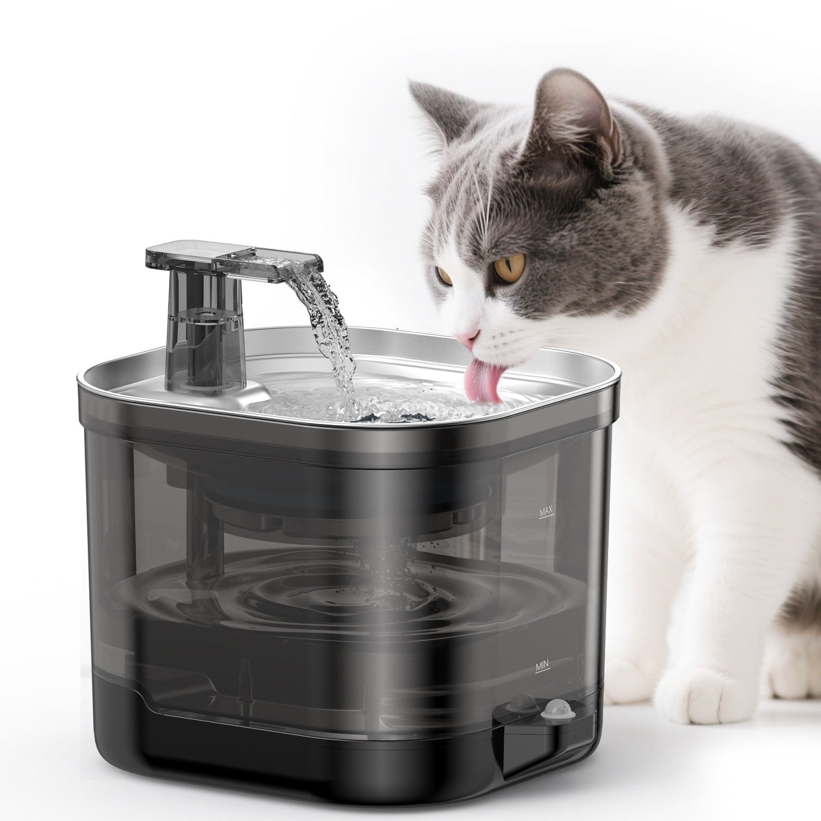 Wireless Automatic Cat Water Fountain 2L